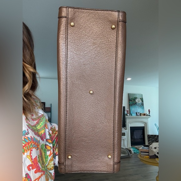 Gucci Diana Bamboo brown leather with Entrupy and Gucci dust bag - Picture 8 of 17